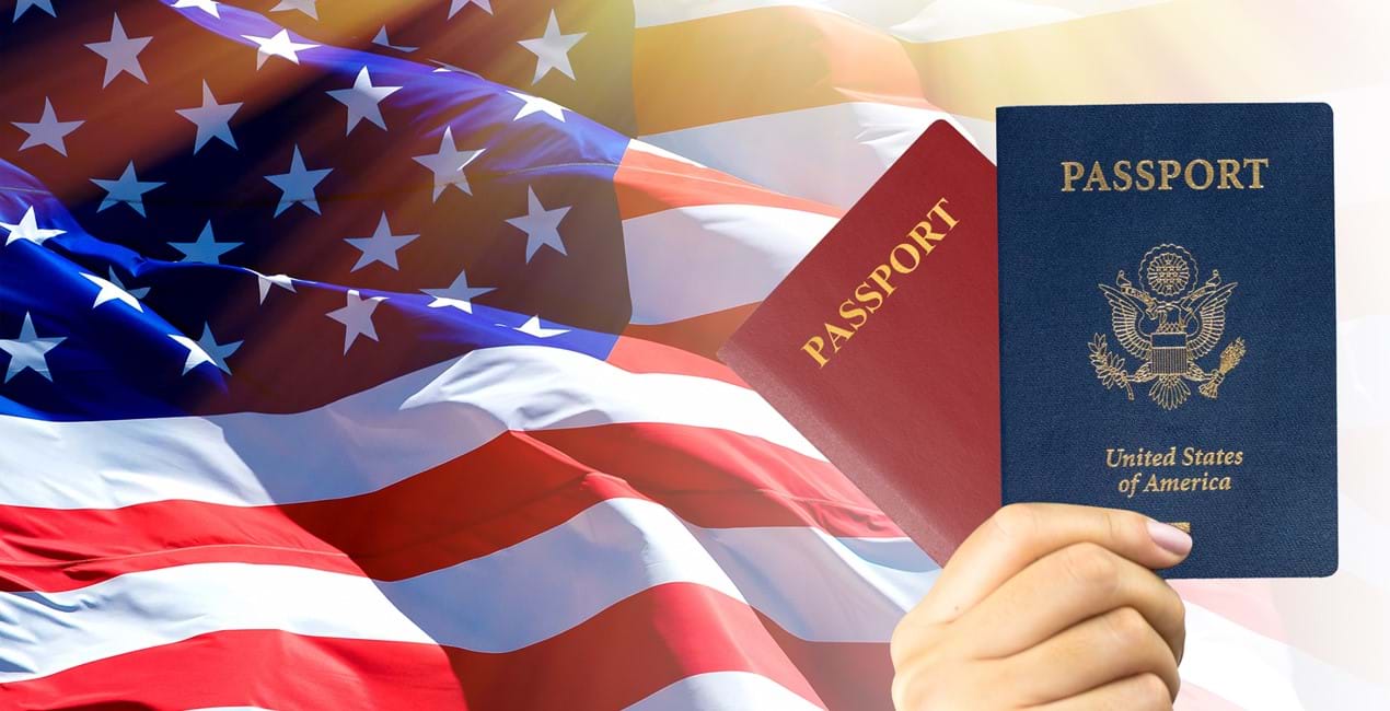 Inside American Flag With Passport1