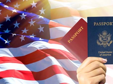 Inside American Flag With Passport1